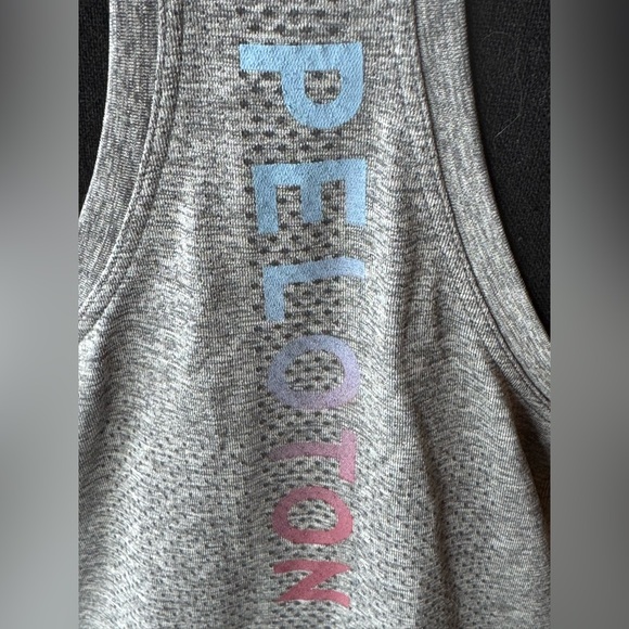 Lululemon Peloton Light Gray Racerback Tank Top 10 - Picture 6 of 9